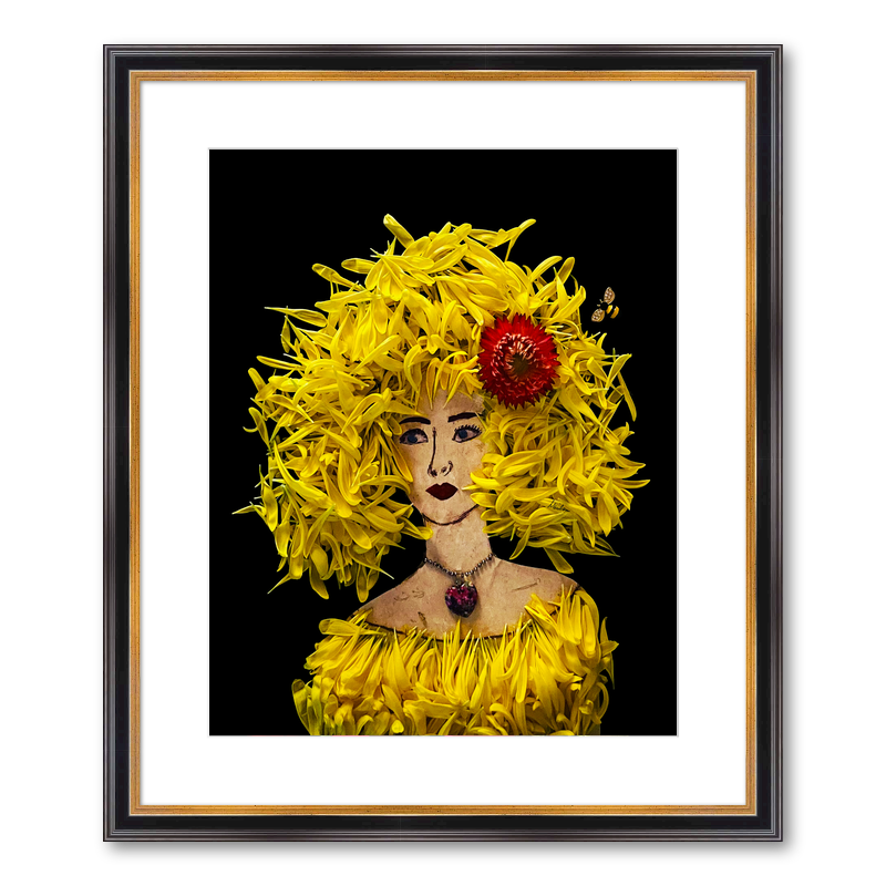 Pollen Fine Art Print - Rectangle Academie Frame