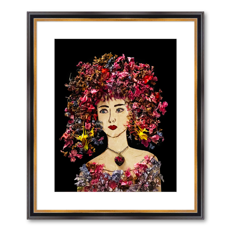 Potpourri Fine Art Print - Rectangle Academie Frame