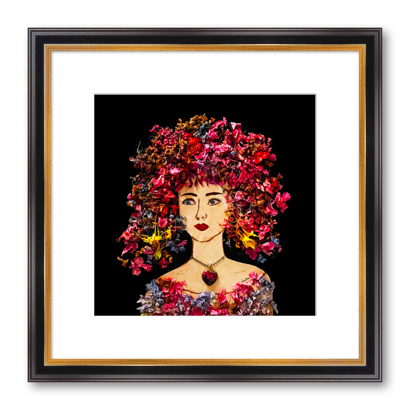 Potpourri Fine Art Print - Square Academie Frame