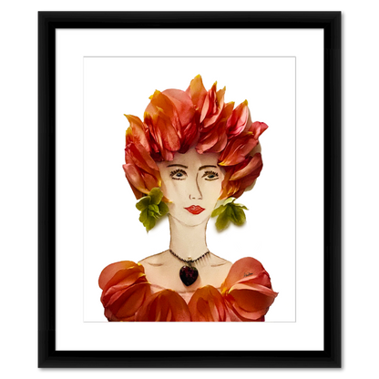 Rosa Fine Art Print - Rectangle Italian Prime Frame