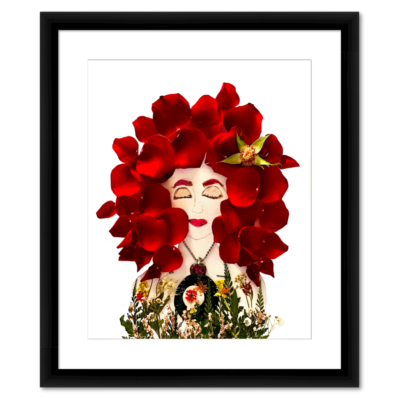 Rose Fine Art Print - Rectangle Italian Prime Frame