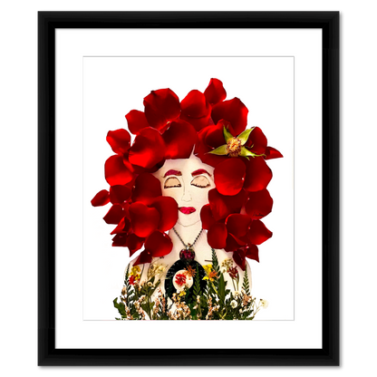 Rose Fine Art Print - Rectangle Italian Prime Frame