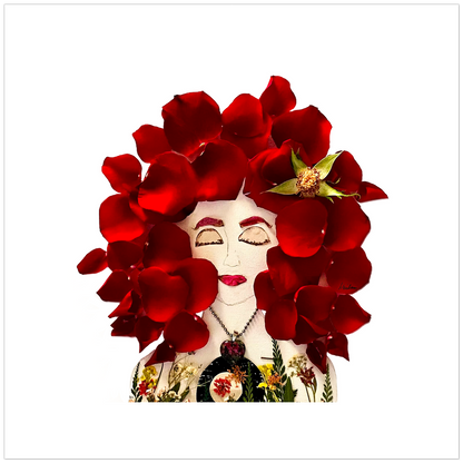 Rose Fine Art Print - Square Unframed