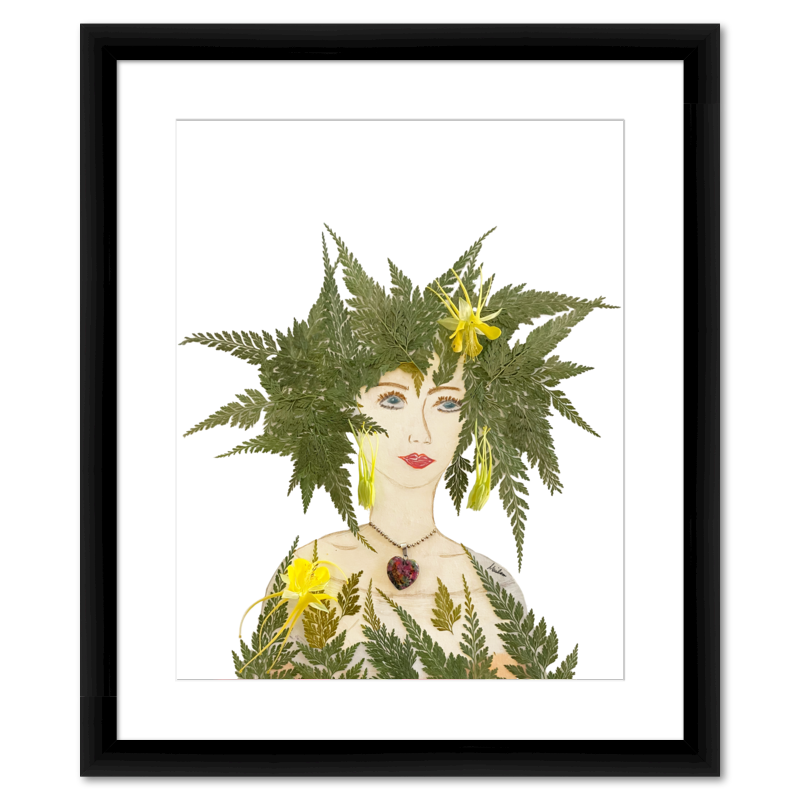 Royal Fern Fine Art Print - Rectangle Italian Prime Frame