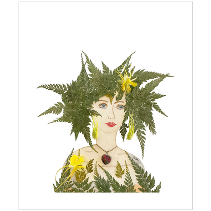 Royal Fern Fine Art Print - Rectangle Unframed