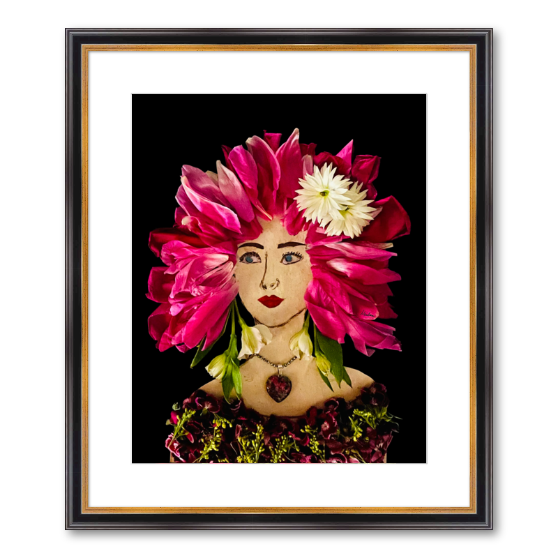 Sooner Garden Fine Art Print - Rectangle Academie Frame