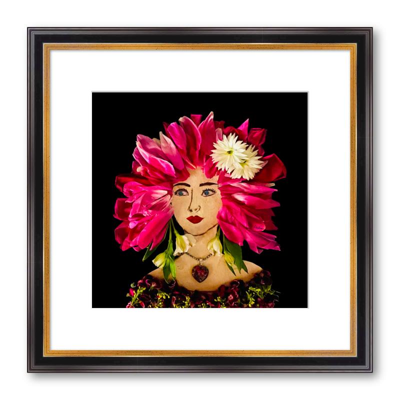 Sooner Garden Fine Art Print - Square Academie Frame