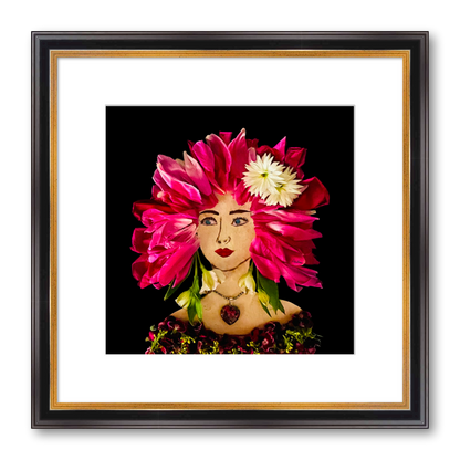 Sooner Garden Fine Art Print - Square Academie Frame