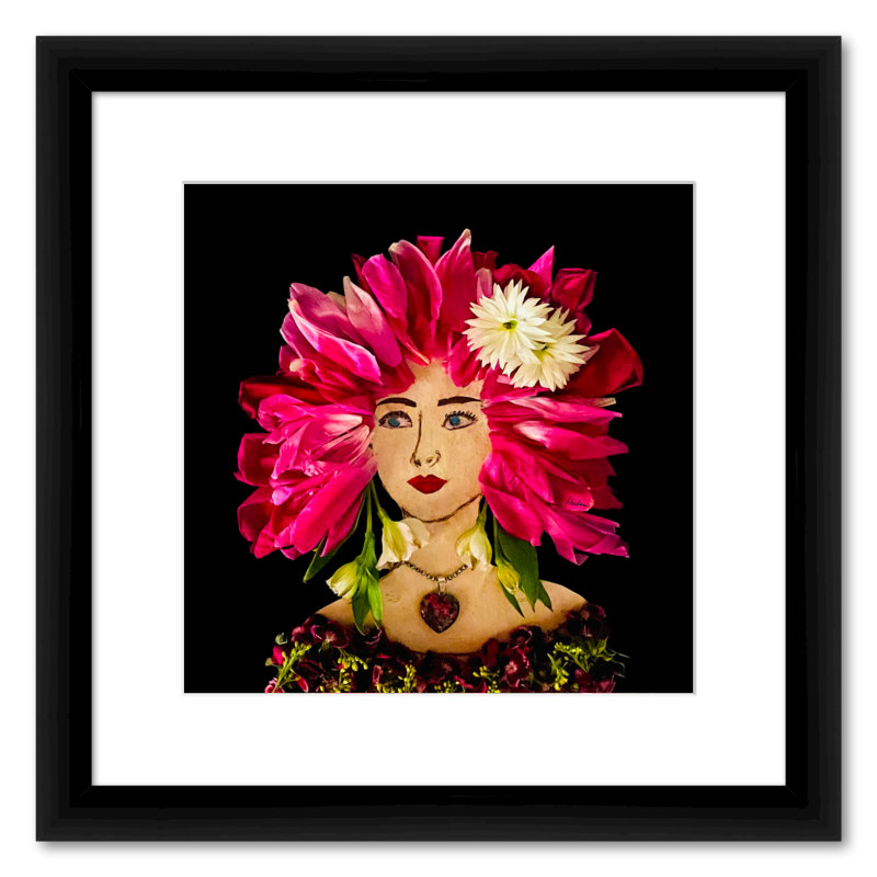 Sooner Garden Fine Art Print - Square Italian Prime Frame