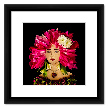 Sooner Garden Fine Art Print - Square Italian Prime Frame