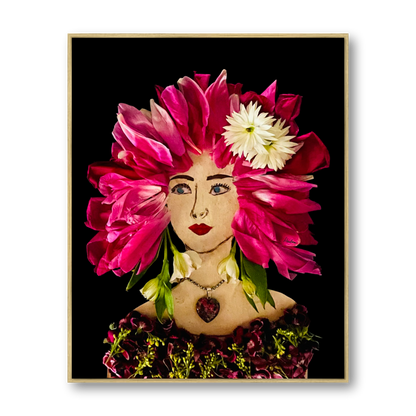 Sooner Garden Metal Print - Rectangle Gold