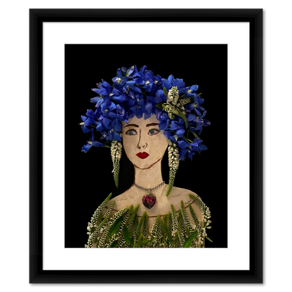 Speedwell Fine Art Print - Rectangle Italian Prime Frame