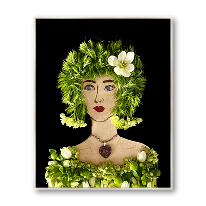 Spring Metal Print - Rectangle Silver