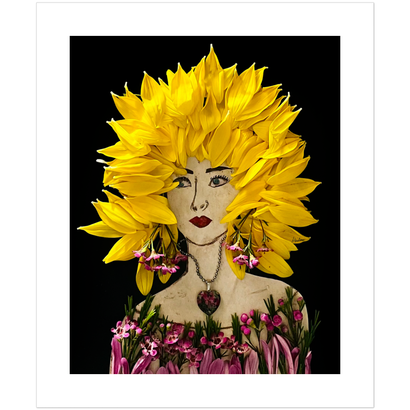 Sunflower Fine Art Print - Rectangle Unframed