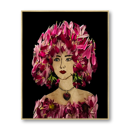 Tahoma Metal Print - Rectangle Gold