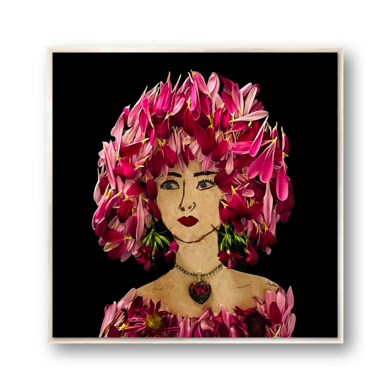 Tahoma Metal Print - Square Silver