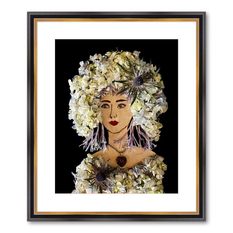 Thistle Fine Art Print - Rectangle Academie Frame