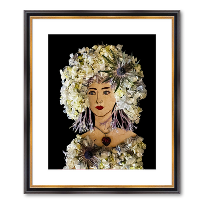 Thistle Fine Art Print - Rectangle Academie Frame