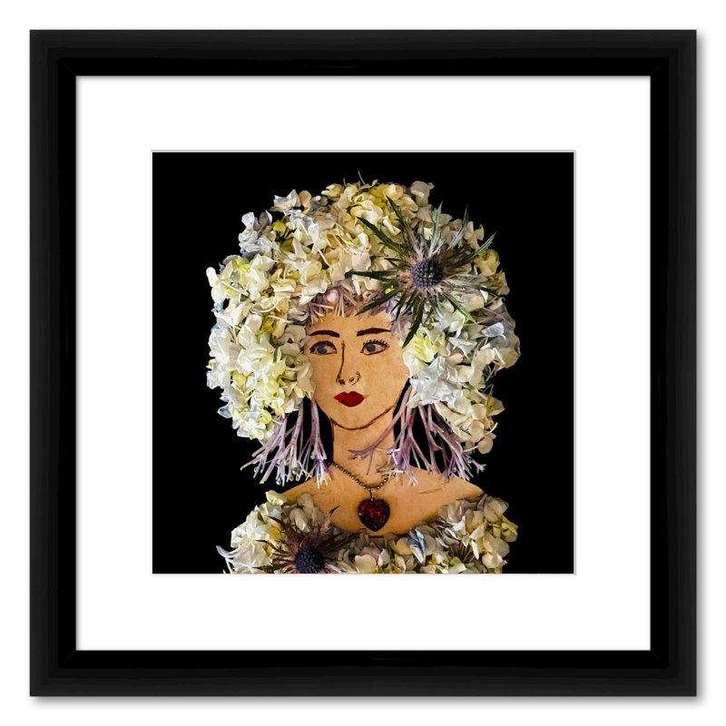 Thistle Fine Art Print - Square Italian Prime Frame