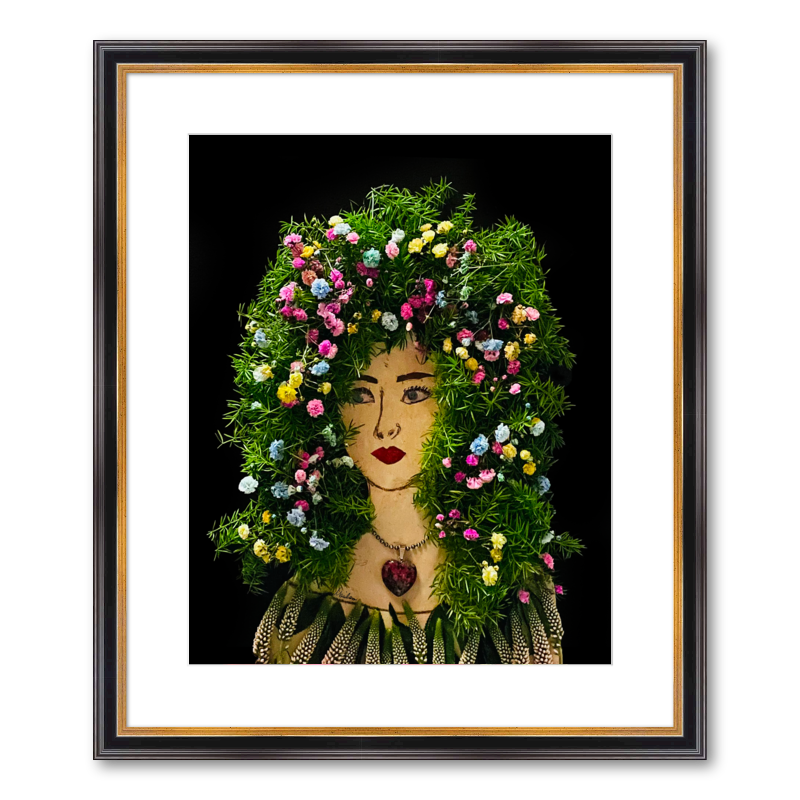 Veronica Fine Art Print - Rectangle Academie Frame