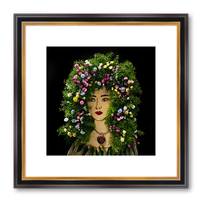 Veronica Fine Art Print - Square Academie Frame