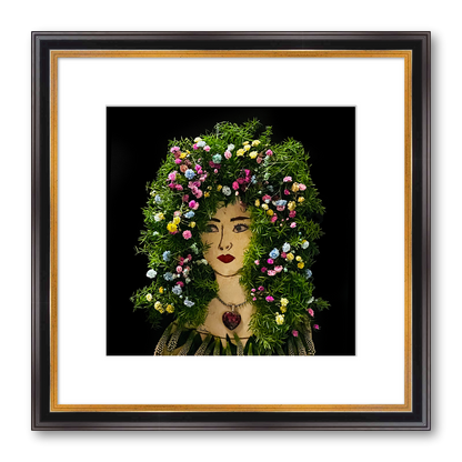 Veronica Fine Art Print - Square Academie Frame