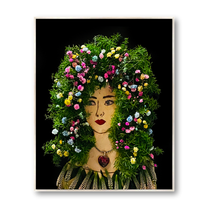 Veronica Metal Print - Rectangle Silver