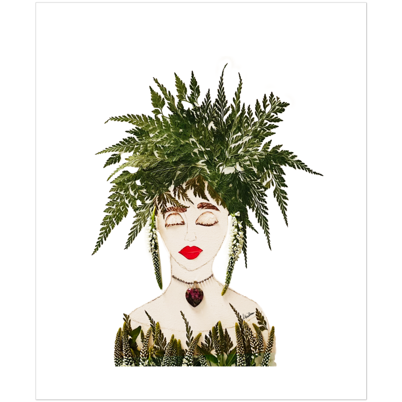 Wild Fern Fine Art Print - Rectangle Unframed