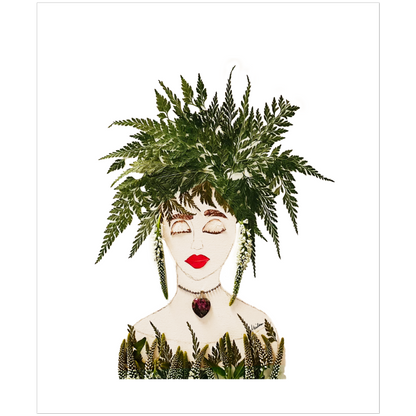 Wild Fern Fine Art Print - Rectangle Unframed