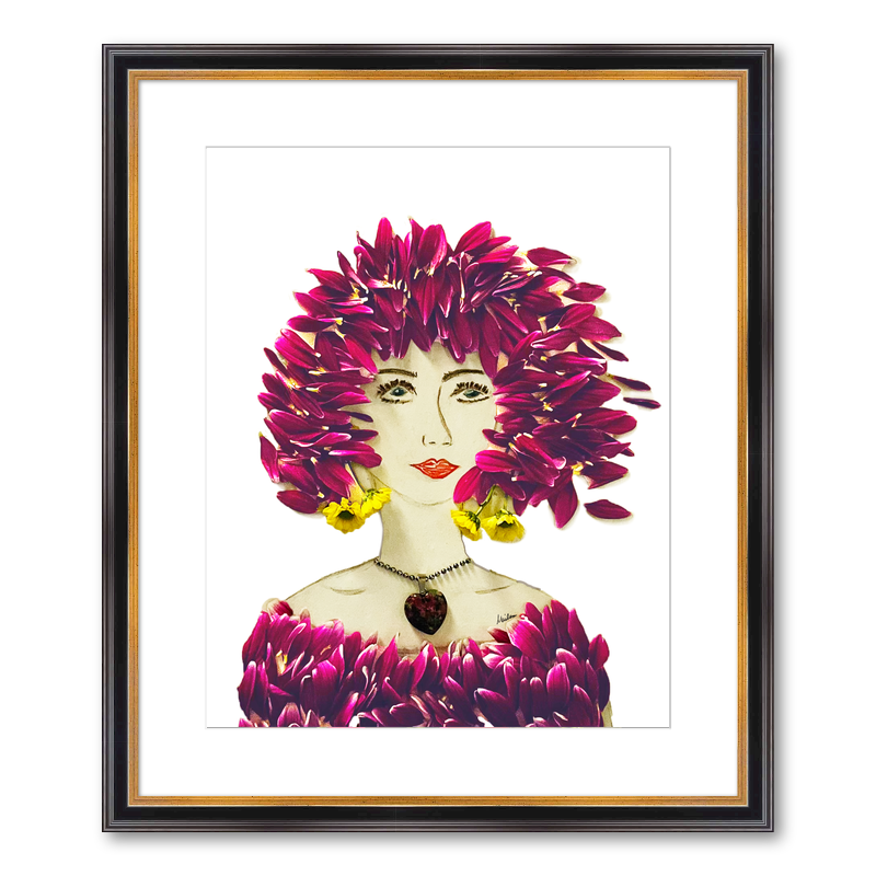 Windy Fine Art Print - Rectangle Academie Frame