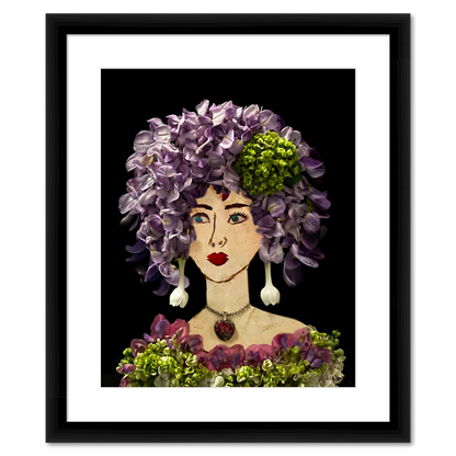 Wisteria Fine Art Print - Rectangle Italian Prime Frame