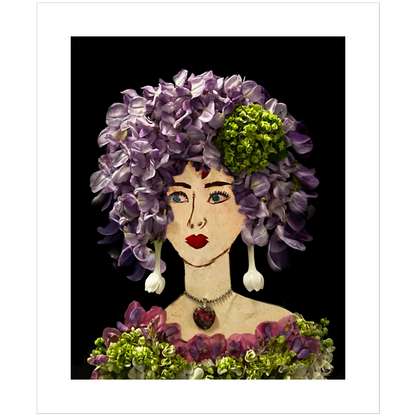Wisteria Fine Art Print - Rectangle Unframed