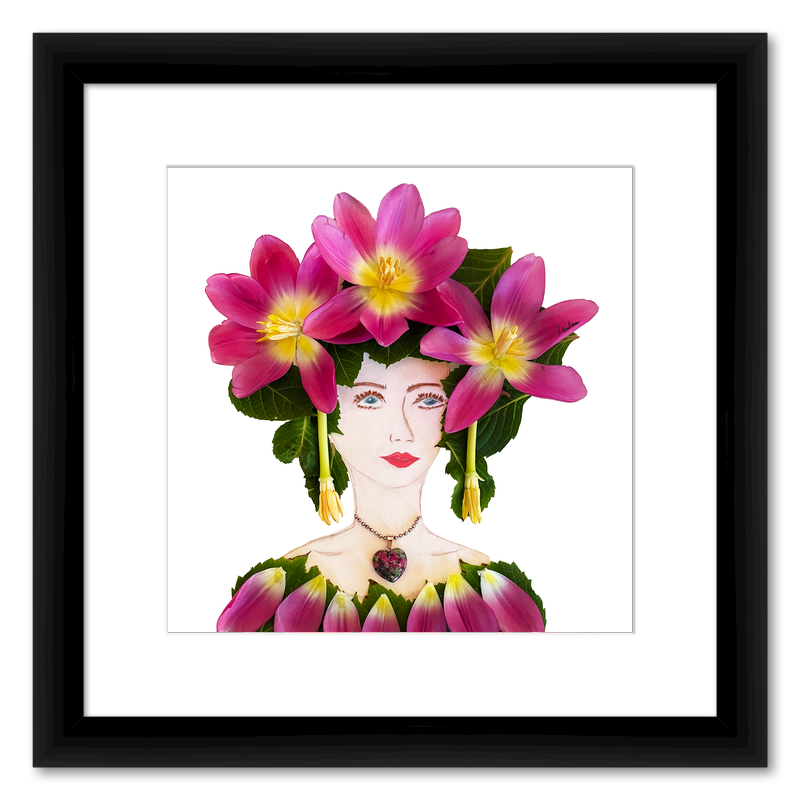 Yaya Fine Art Print - Square Italian Prime Frame