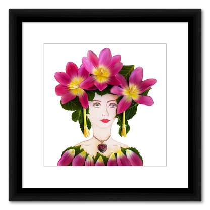 Yaya Fine Art Print - Square Italian Prime Frame