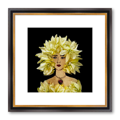 Yucca Fine Art Print - Square Academie Frame