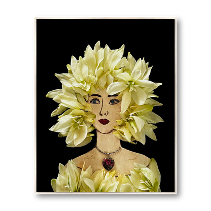 Yucca Metal Print - Rectangle Silver